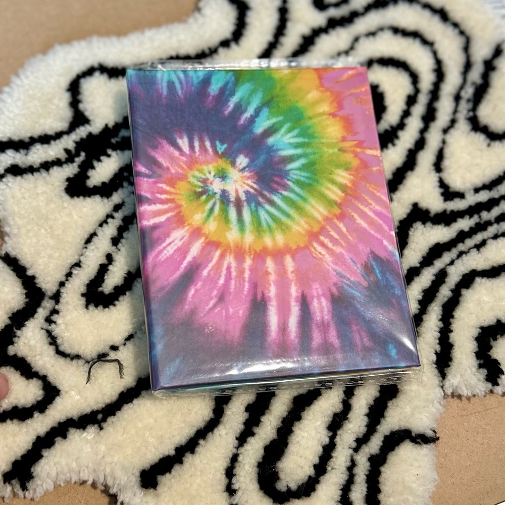 NWOT Small Colorful Tie-Dye INSTAX Photo Album